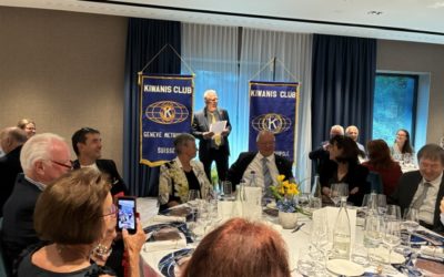 Le 40ème anniversaire du Kiwanis Genève-Métropole